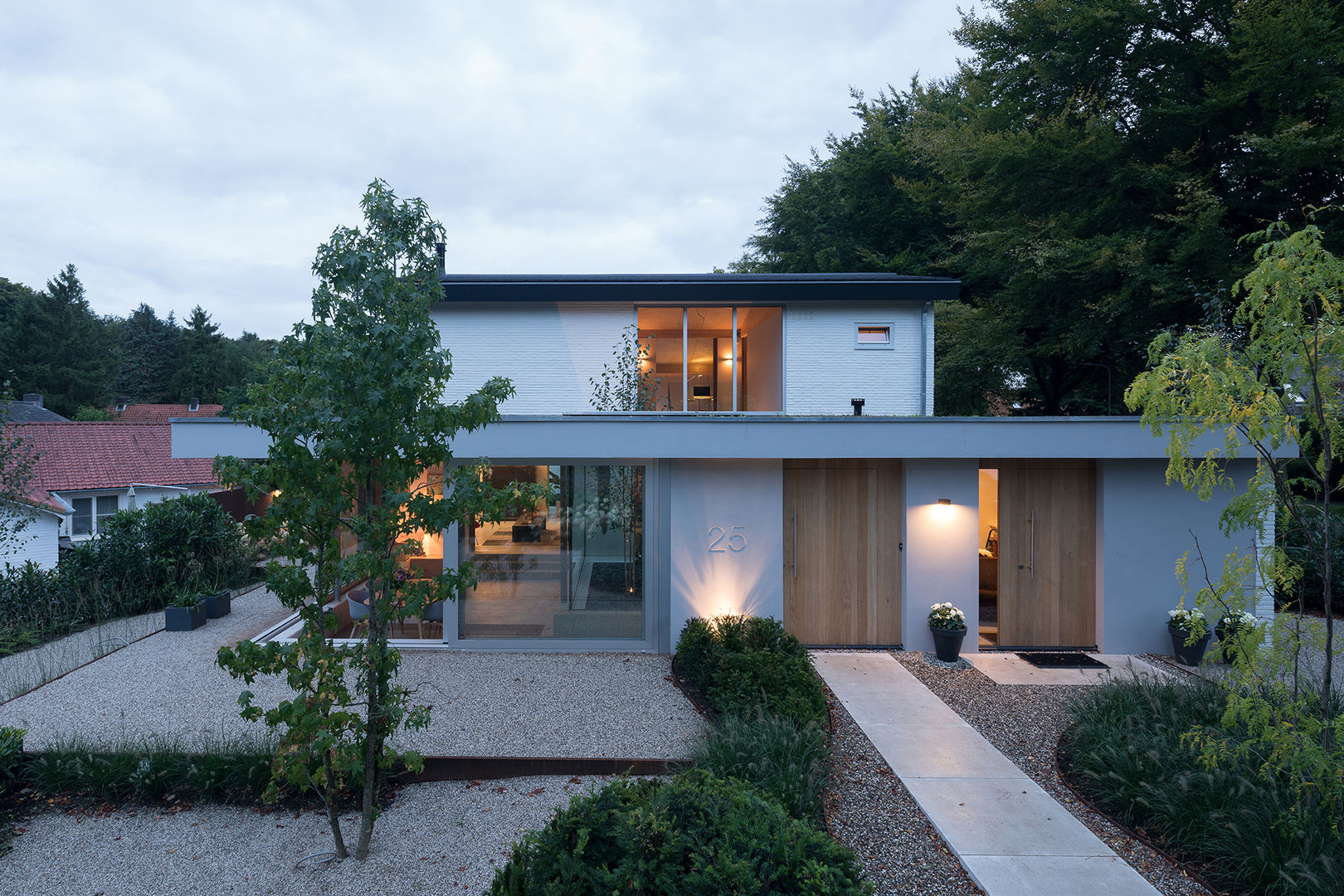 Patio House, Bloot Architecture Bloot Architecture Puertas de entrada Madera Acabado en madera