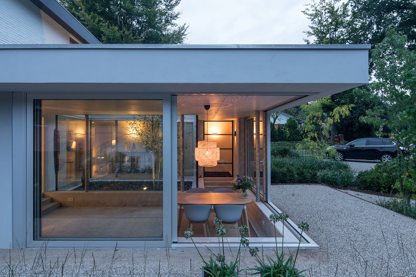 Patio House, Bloot Architecture Bloot Architecture Minimalist study/office Concrete