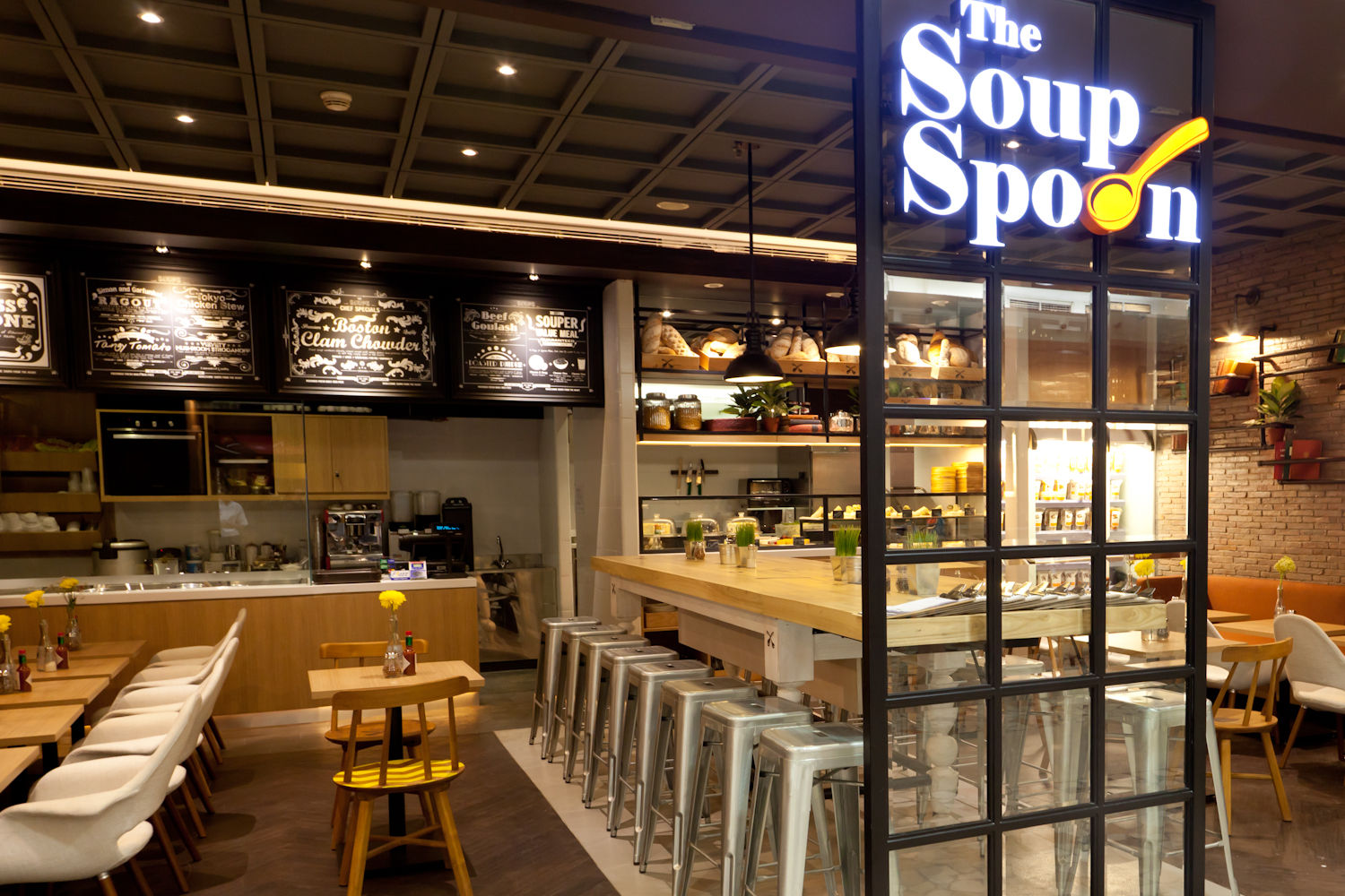 The Soup Spoon, EIGHT IDEA EIGHT IDEA مساحات تجارية مطاعم