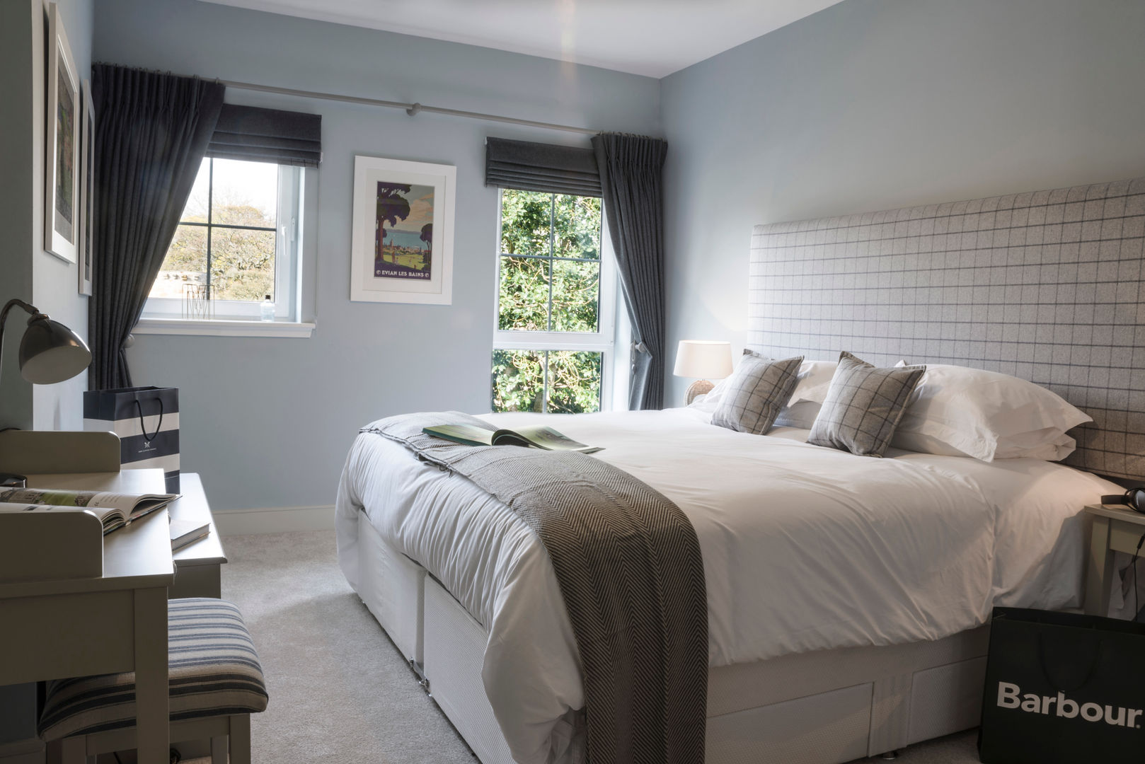 Hampton meets St Andrews, Interiors by Tracy Smith Interiors by Tracy Smith Modern Bedroom