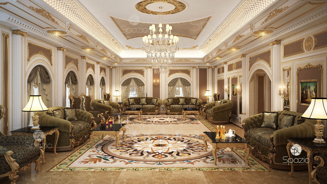 Luxury Palace Interior Design In The Uae Spazio Splendor Family Palace