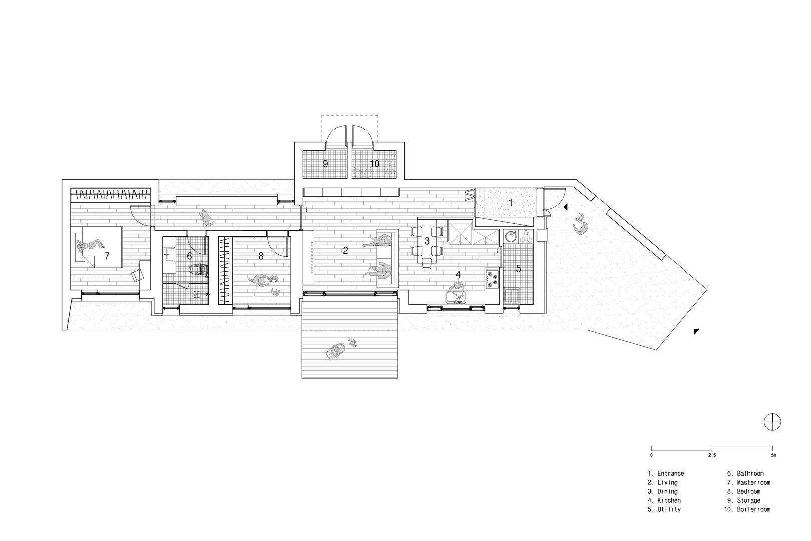 ​애플팜 하우스(Apple Farm House), 투엠투건축사사무소 투엠투건축사사무소 Casas modernas: Ideas, imágenes y decoración