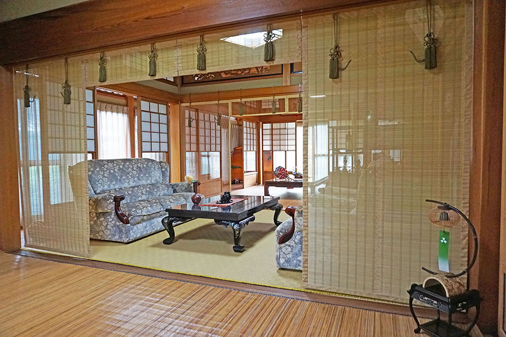 座敷簾 詩, 井上スダレ株式会社 井上スダレ株式会社 Country style living room Bamboo Green Accessories & decoration