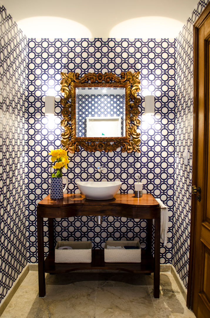 Apartamento Aristizabal - Alviar / Parte 1, Tejero & Ángel Diseño de Interiores Tejero & Ángel Diseño de Interiores Eclectic style bathroom