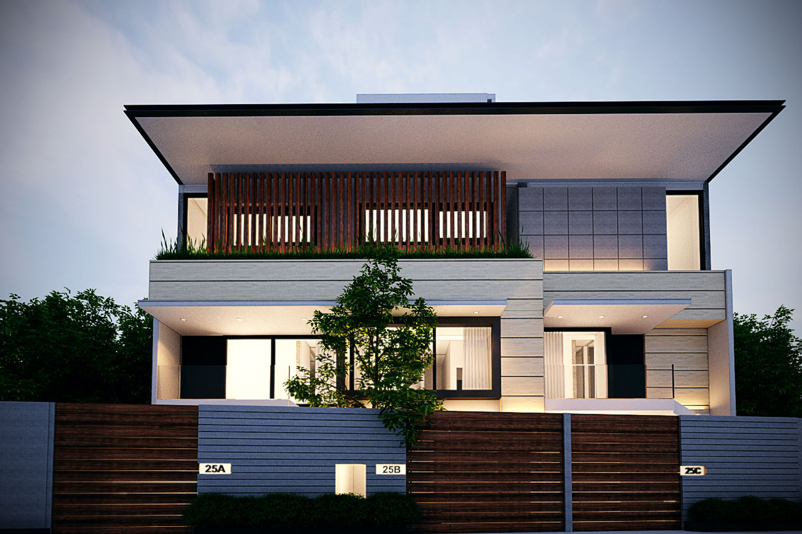 Teratai House, Arci Design Studio Arci Design Studio Modern houses