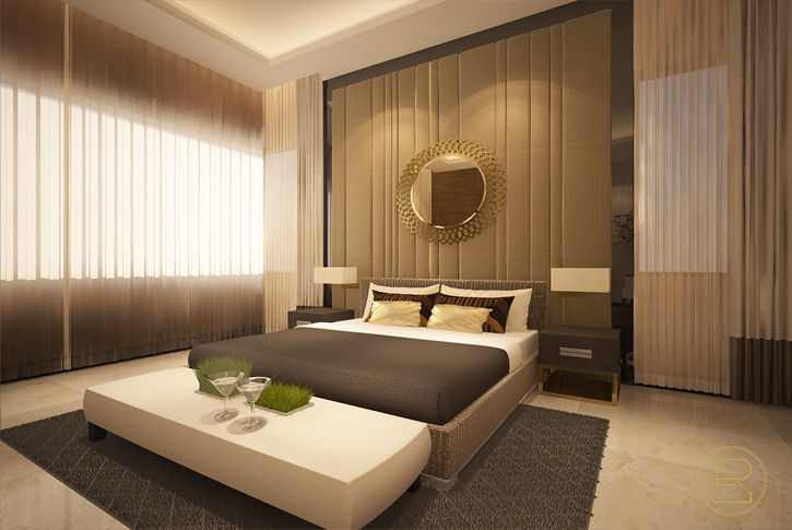 Teratai House, Arci Design Studio Arci Design Studio Modern style bedroom