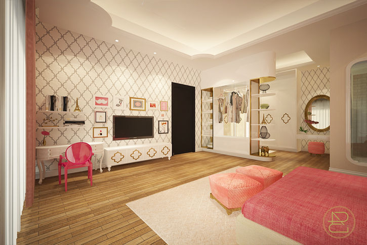 Teratai House, Arci Design Studio Arci Design Studio Modern style bedroom