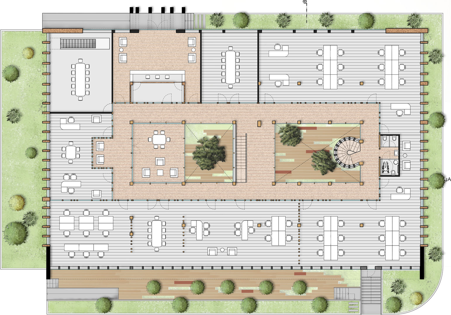 Maia e Moura Arquitecturaが手掛けた工業用, インダストリアル