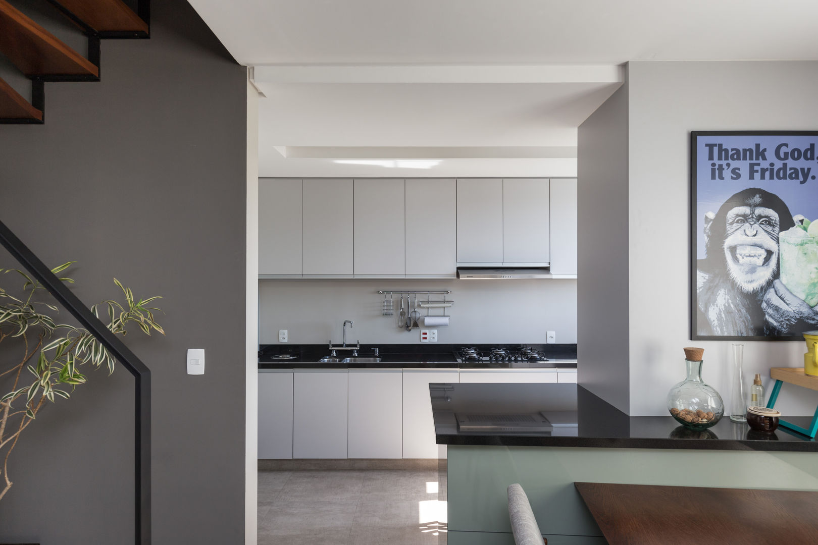 Tudo Novo | Reforma de Apartamento, Rabisco Arquitetura Rabisco Arquitetura Kitchen units