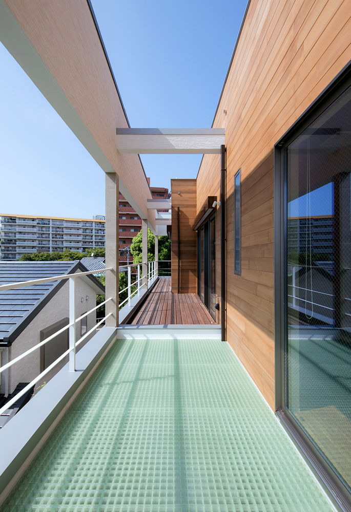 N10-house 「展望テラスのある家」, Architect Show Co.,Ltd Architect Show Co.,Ltd 모던스타일 주택