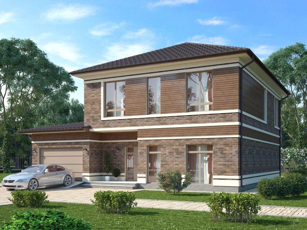 Верден_229 кв.м., Vesco Construction Vesco Construction Kırsal Evler