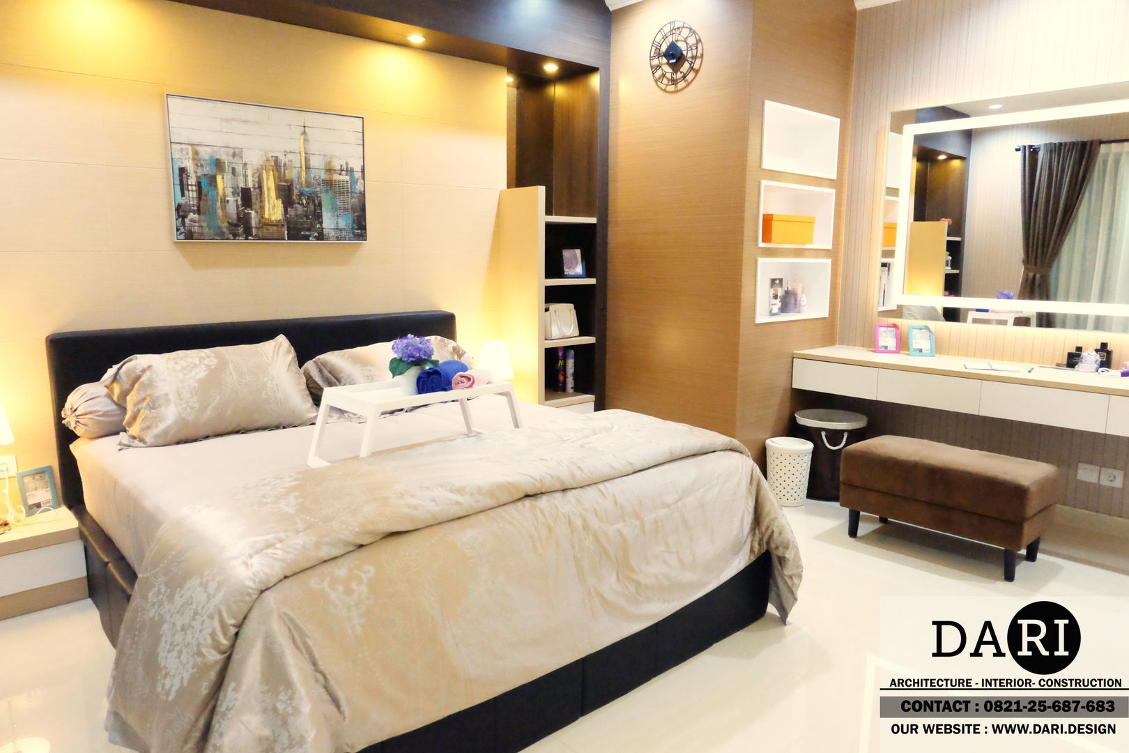 SHEFIELD BSD , DARI DARI Minimalist bedroom Beds & headboards