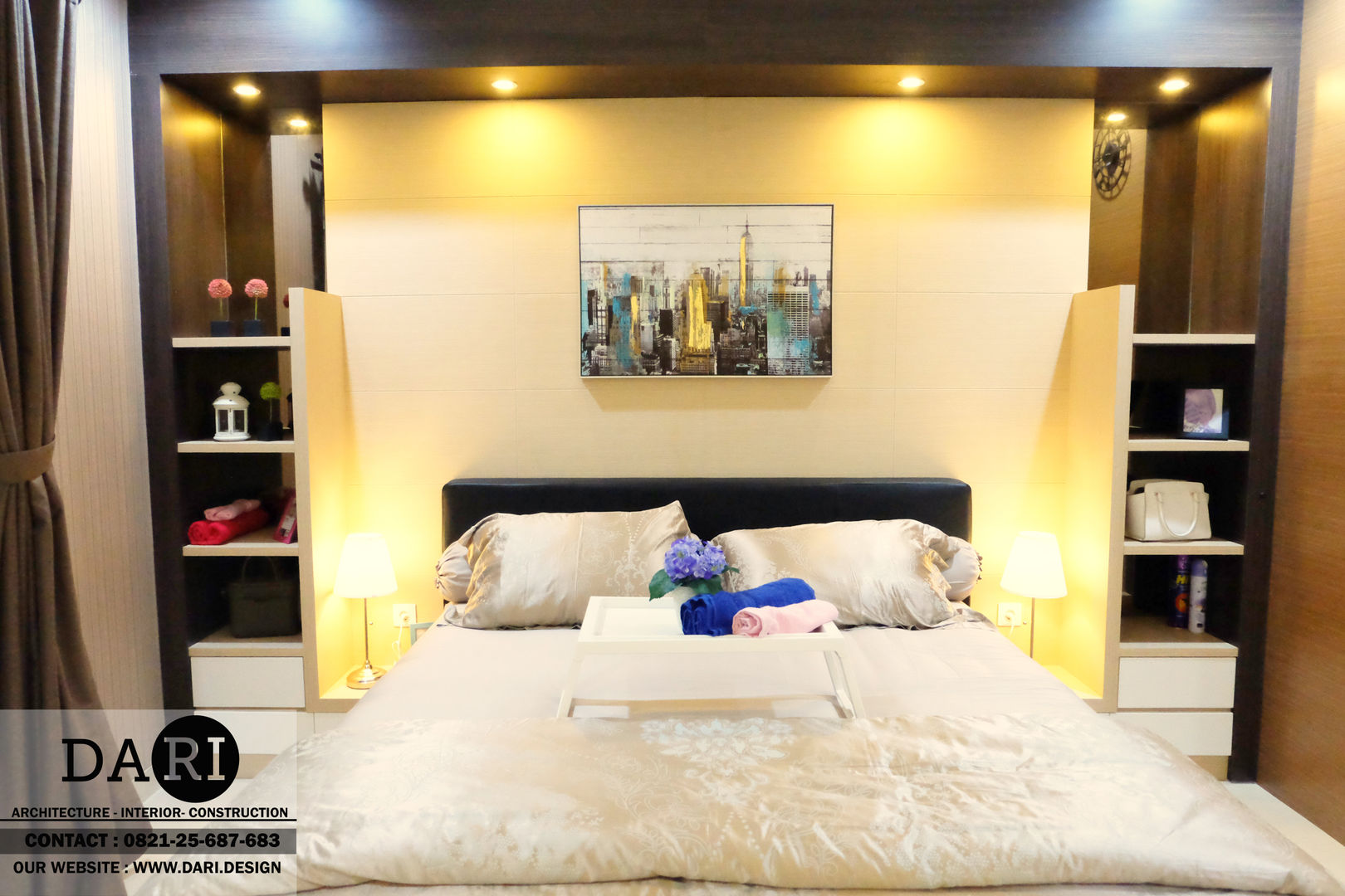 SHEFIELD BSD , DARI DARI Phòng ngủ phong cách tối giản Beds & headboards