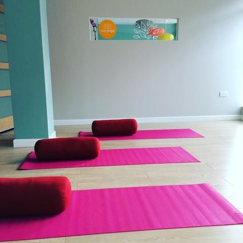 Yoga Studio makeover Paint The Town Green Commercial spaces Commercial Spaces