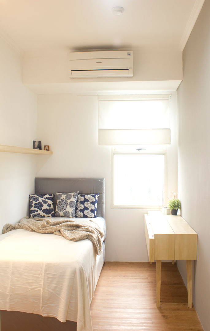 RSA Apartment Unit, TIES Design & Build TIES Design & Build Scandinavian style bedroom