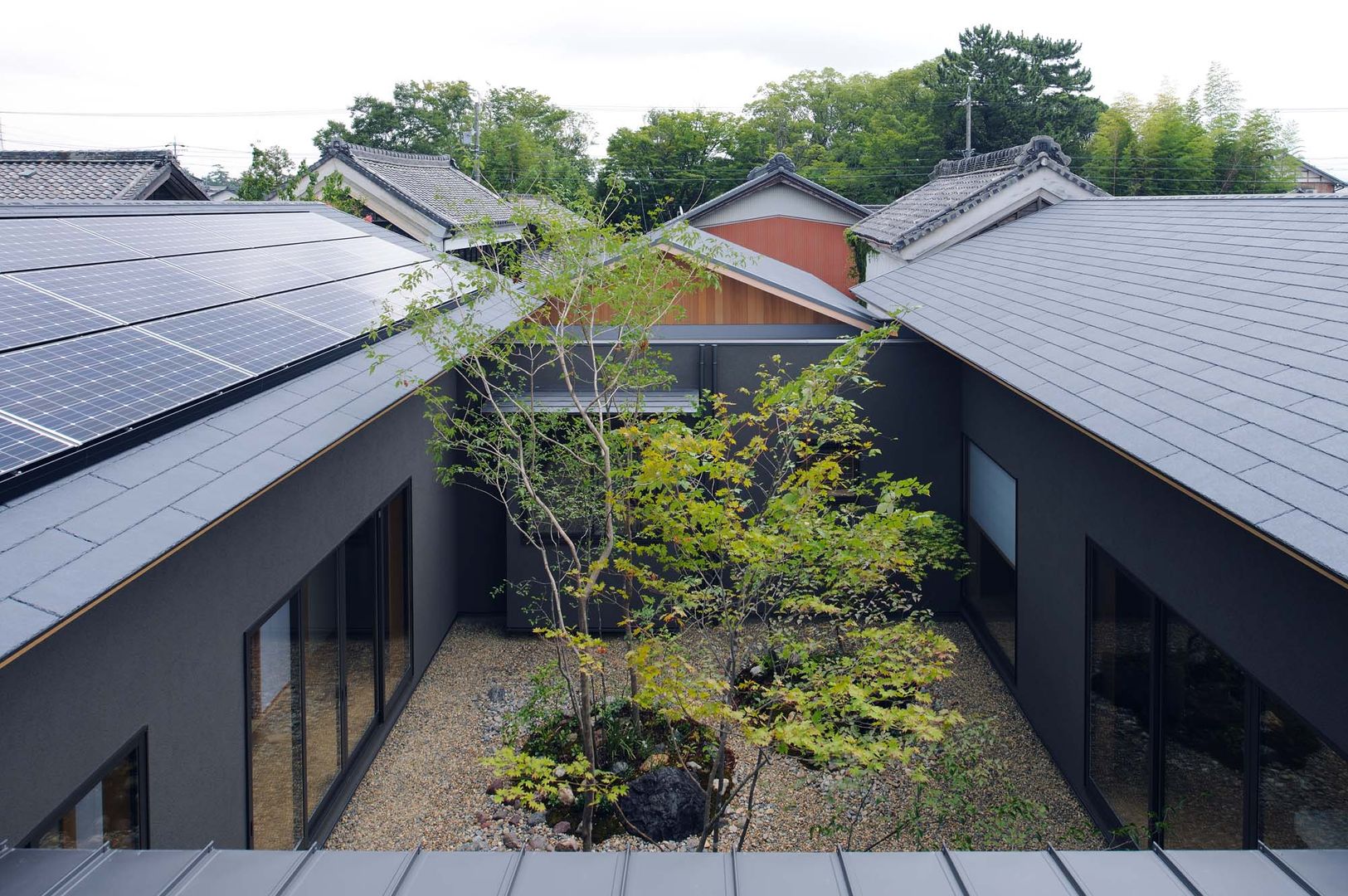 安城の家, 吉川弥志設計工房 吉川弥志設計工房 Modern garden