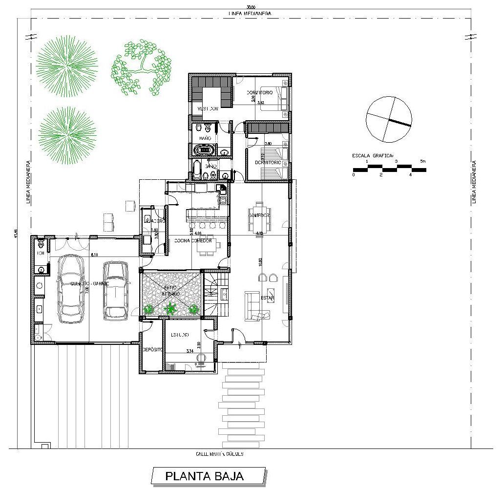 Vivienda en Sierra Colorada, Proyectos y Planos Online Proyectos y Planos Online