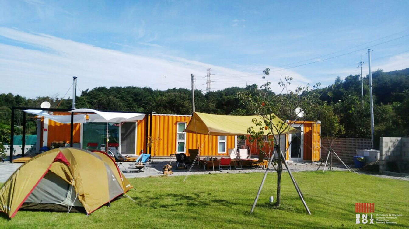 UNIBOX 'D'(Ver.당진) , (주)감동C&D 유니박스 (주)감동C&D 유니박스 Prefab woning