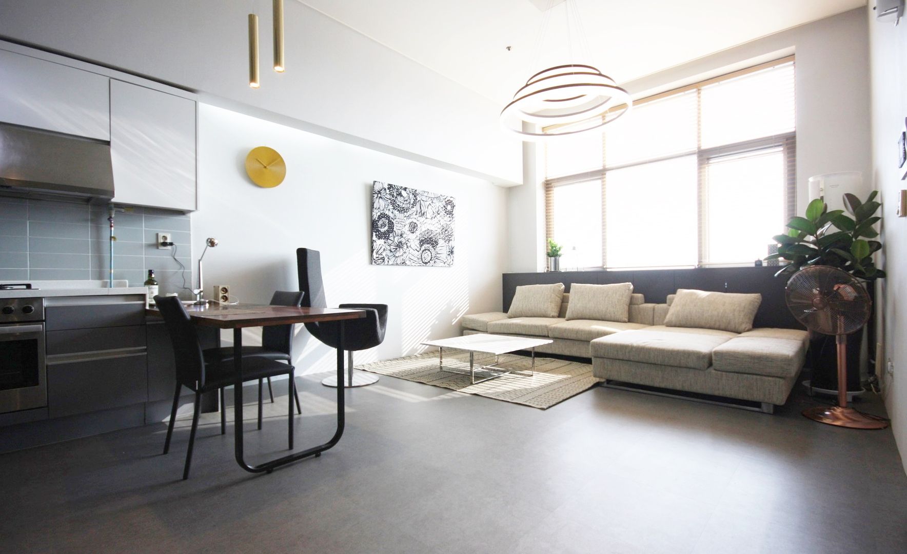 일산 22평 호텔 같은 싱글남 홈스타일링 , homelatte homelatte Modern living room