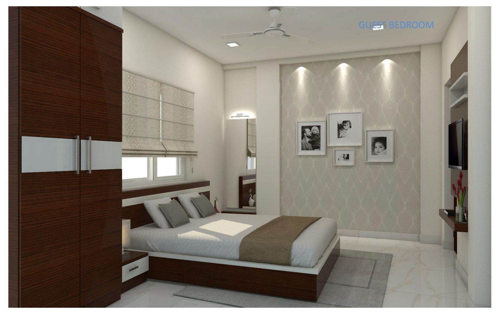 homify Asian style bedroom Engineered Wood Transparent