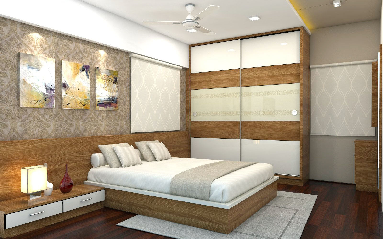 homify Kamar Tidur Gaya Asia Kayu Lapis