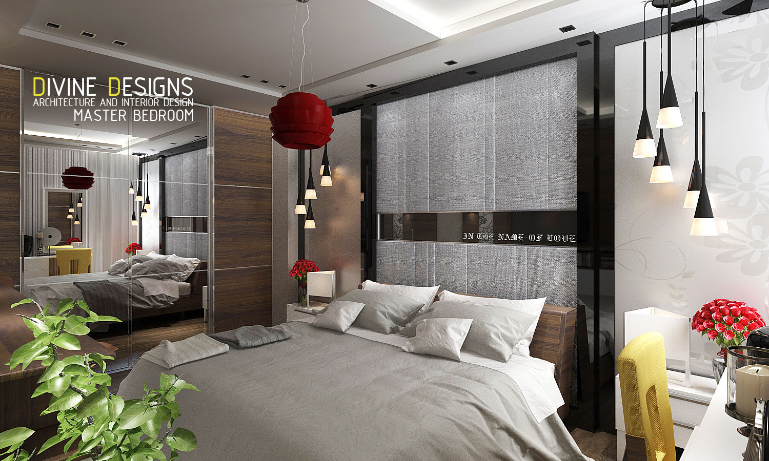 Interior Design for an apartment in Alexandria - Egypt , Devine Designs Devine Designs Modern style bedroom Accessories & decoration