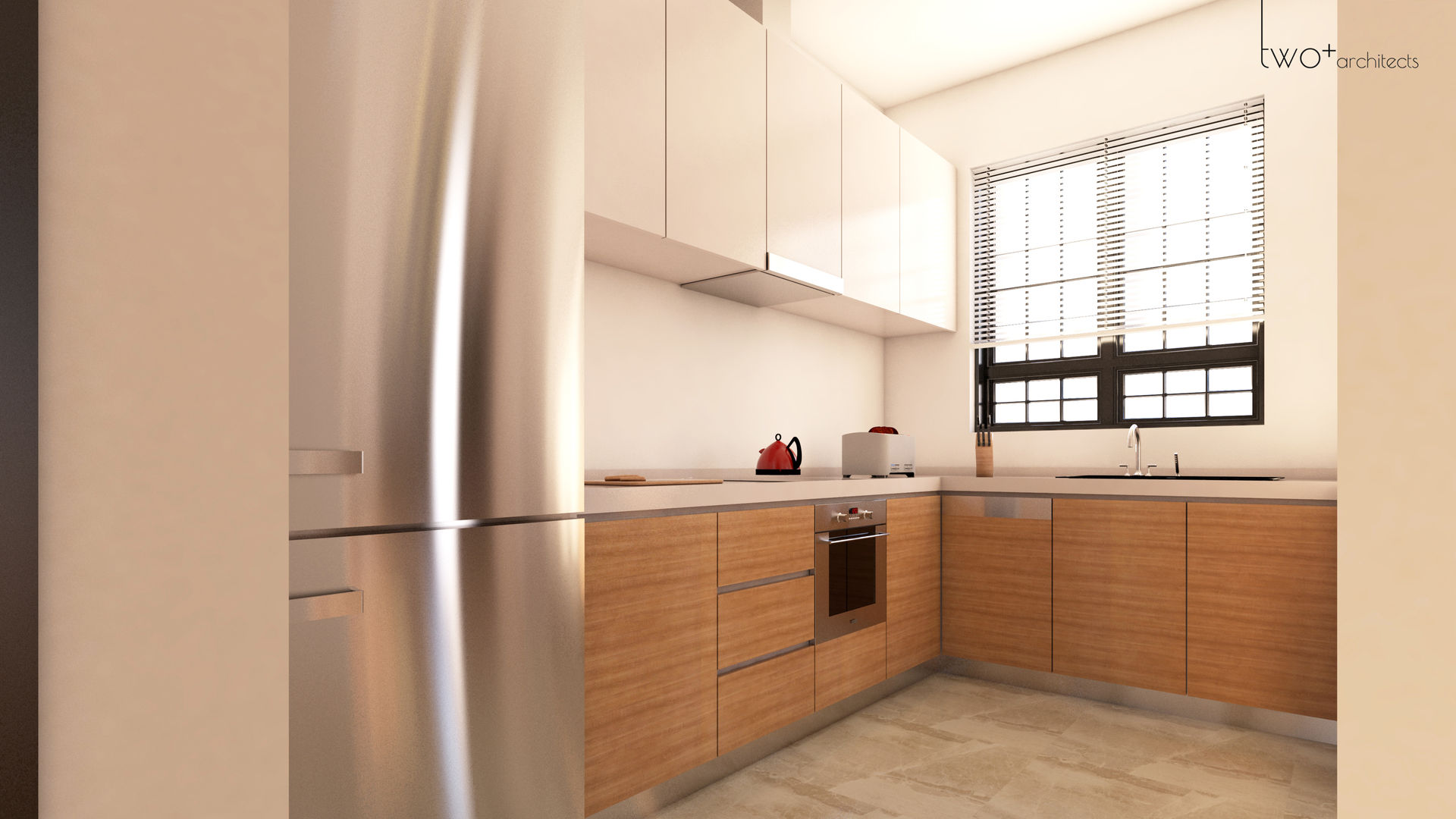 Suadiye Konut, Two+architects Two+architects Modern kitchen
