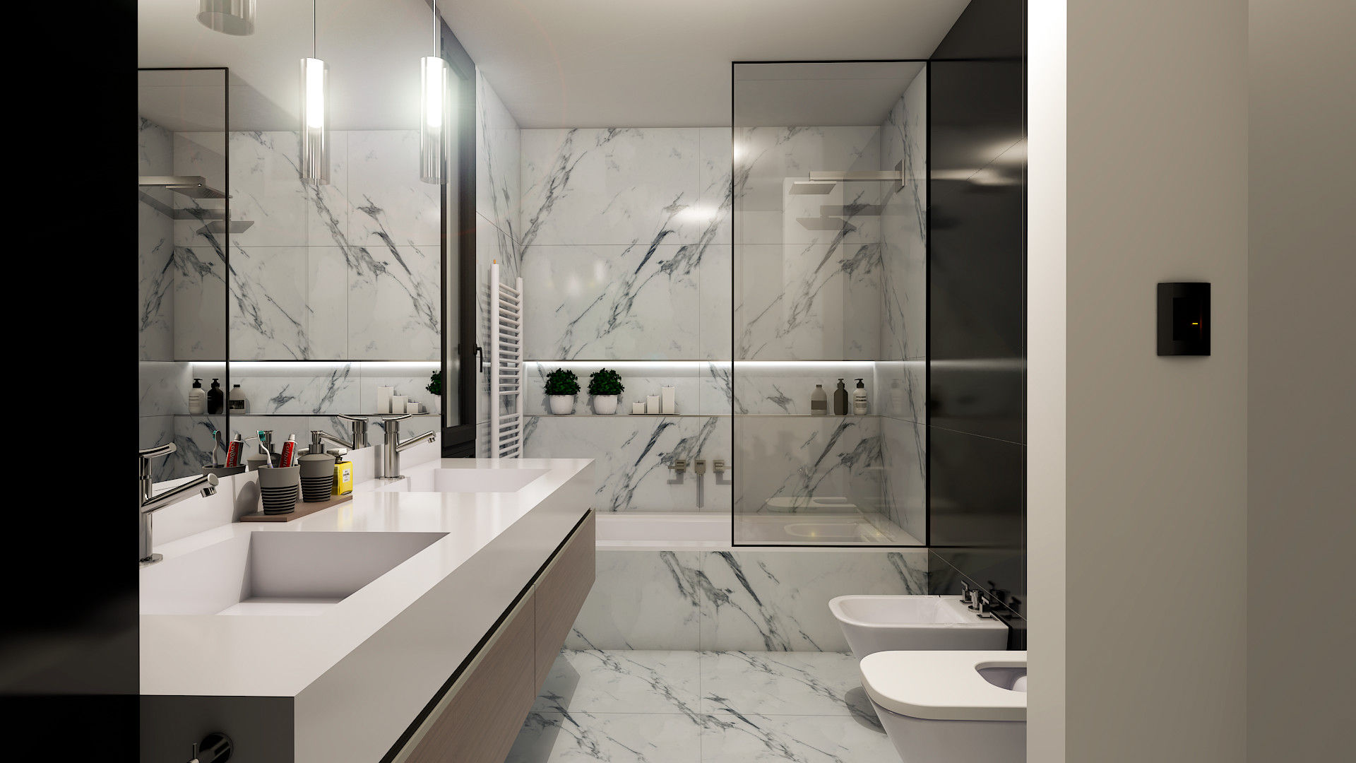 homify Modern Bathroom