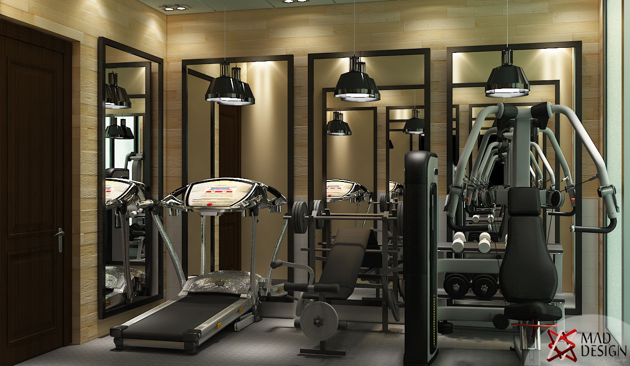 homify Salle de sport moderne