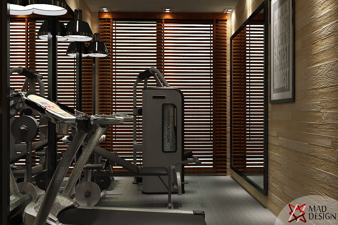 homify Salle de sport moderne