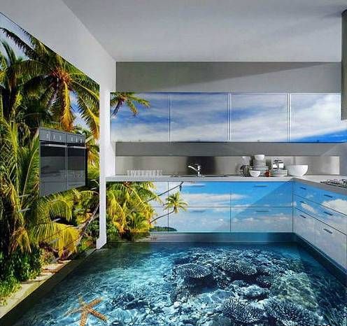 3D Floor Design, ALTAŞ DEKORATİF ÇÖZÜMLER ALTAŞ DEKORATİF ÇÖZÜMLER Paredes y pisos tropicales