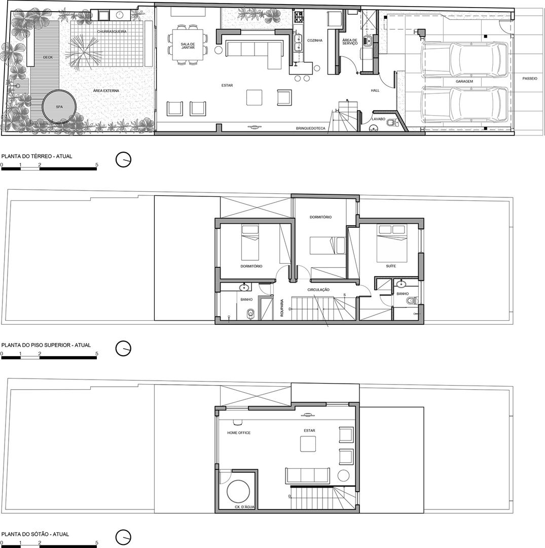 Casa Porto, ODVO Arquitetura e Urbanismo ODVO Arquitetura e Urbanismo Casas unifamiliares