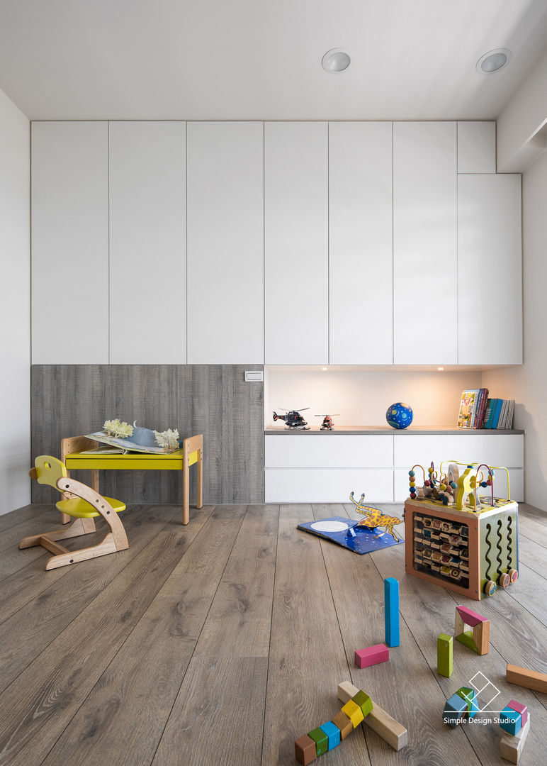 兒童房 極簡室內設計 Simple Design Studio 臥室 兒童房