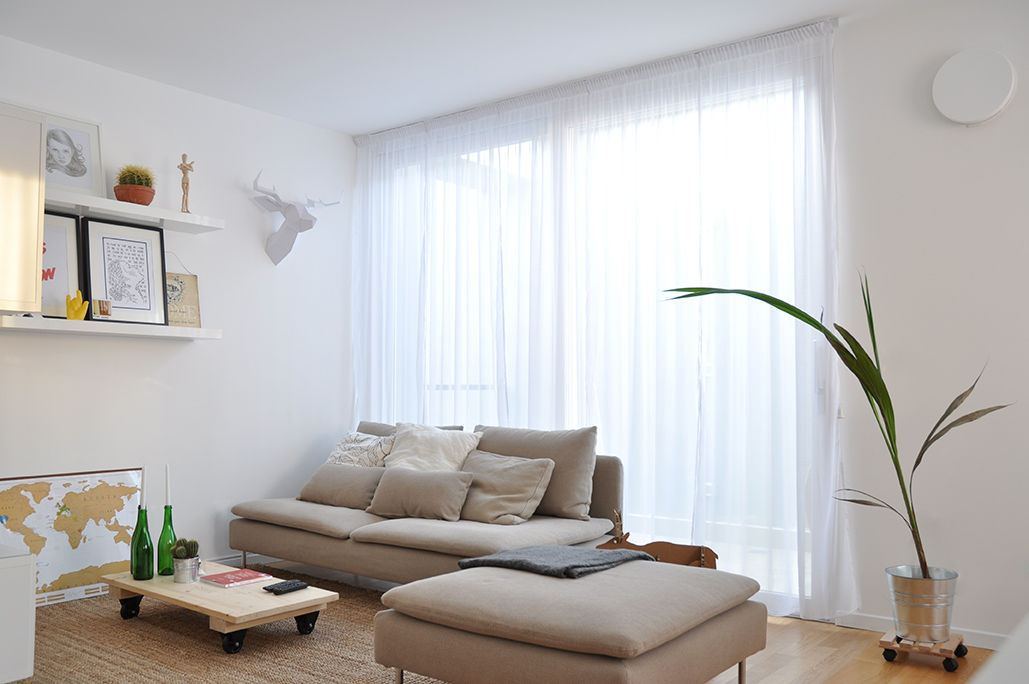 Appartamento di luce - Bolzano, BGP studio BGP studio Scandinavian style living room