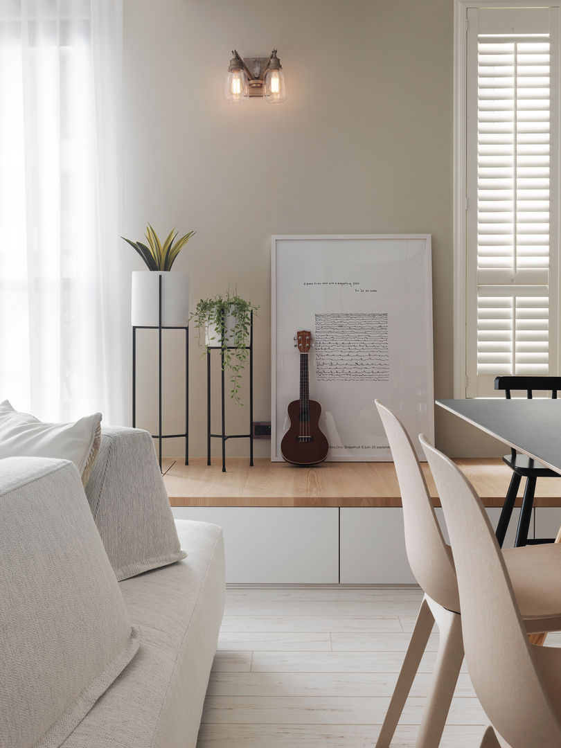 木星上的北歐幻想 賀澤室內設計 HOZO_interior_design Scandinavian style dining room