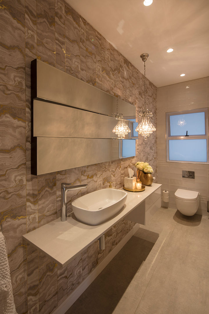 House Dos Santos, Spegash Interiors Spegash Interiors Kırsal Banyo