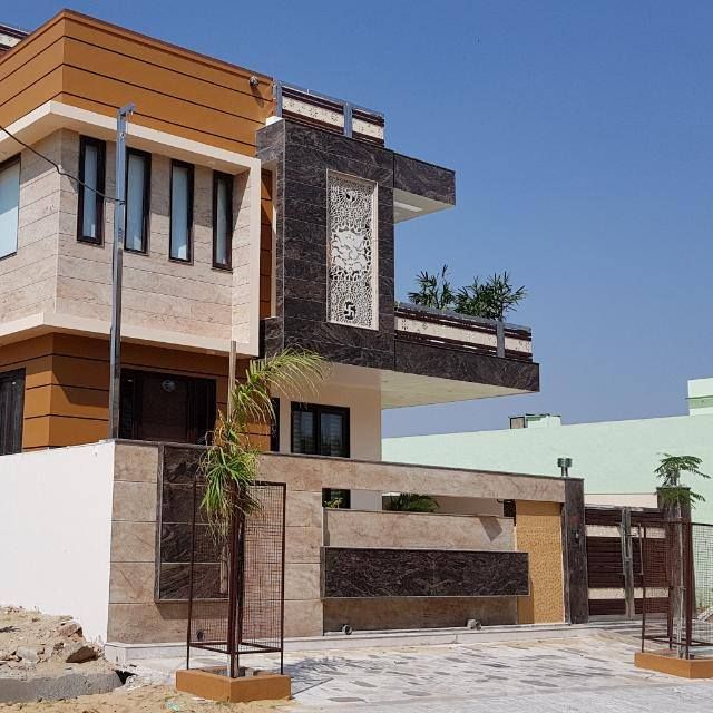 EXterior View Arch Point Modern houses