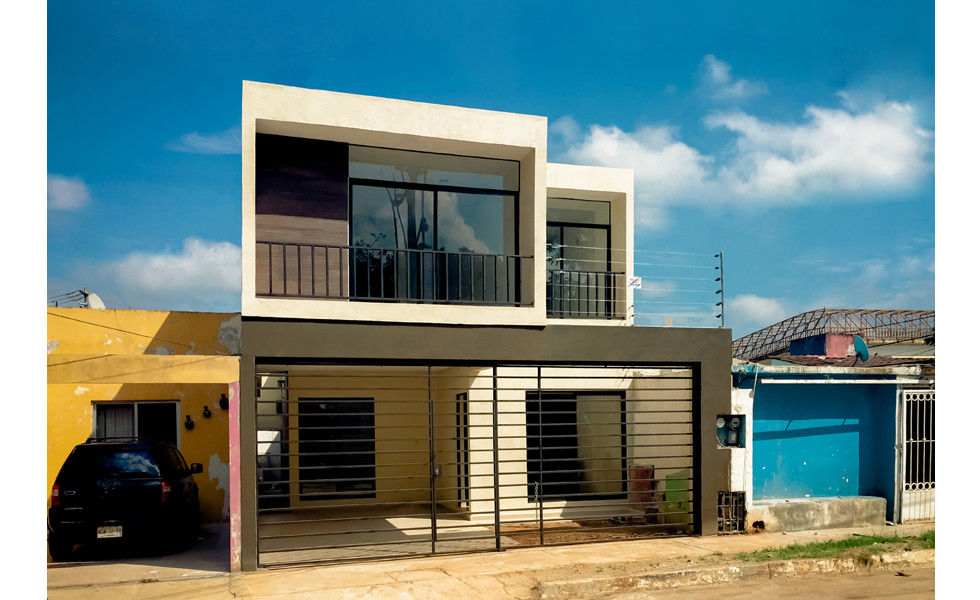 Casa Prieto COUTIÑO & PONCE ARQUITECTOS Casas unifamiliares Villahermosa,Tabasco,Proyecto,Diseño,Obra,Construcción,Remodelación