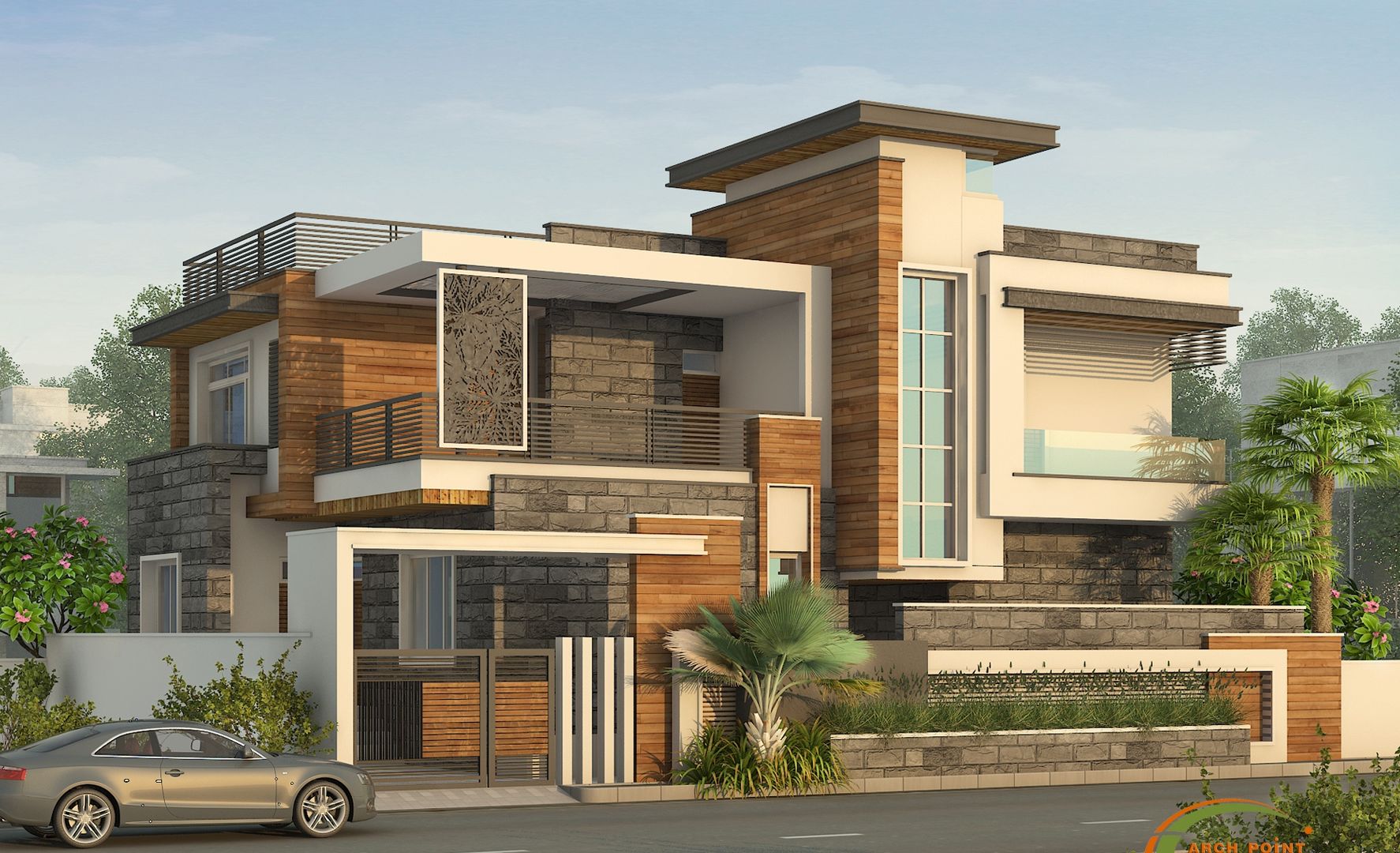 Contemporary Residence, Arch Point Arch Point Bungalows