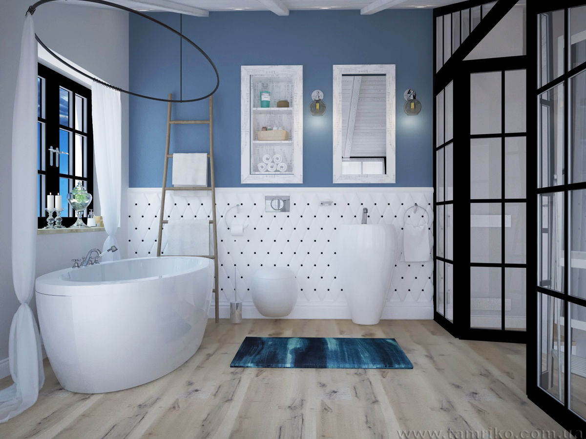 Loft Interior Design Tamriko Interior Design Studio Industrial style bathroom