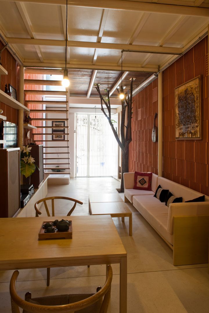 3x9 house, a21studĩo a21studĩo Salas de estar modernas