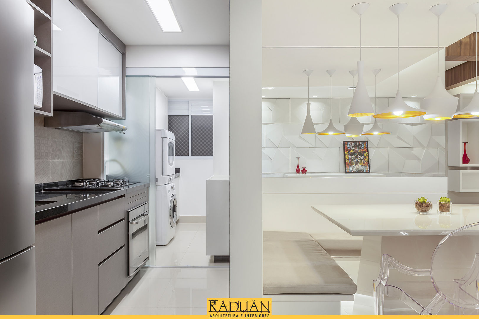 Apartamento 70 m² - Saúde, Raduan Arquitetura e Interiores Raduan Arquitetura e Interiores مطبخ