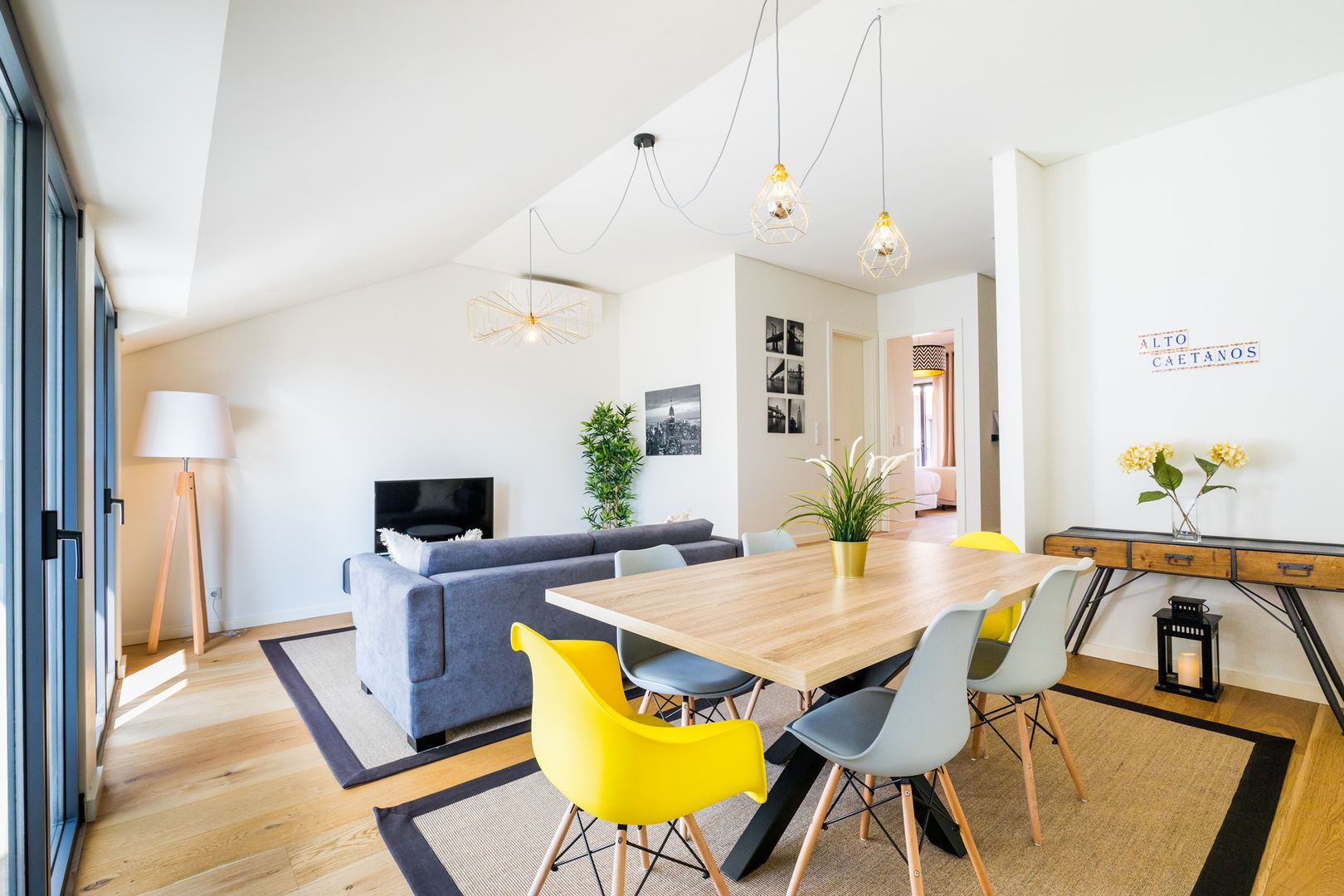 Bairro Alto - Apartamento T2, Sizz Design Sizz Design Salas de jantar escandinavas
