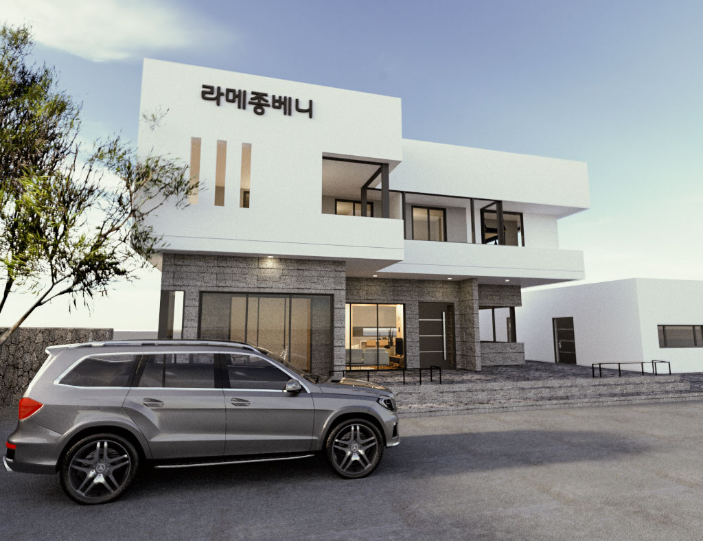 제주도 서귀포시 성산읍 라메종베니 게스트하우스 리모델링공사, 디자인 이업 디자인 이업 Country house