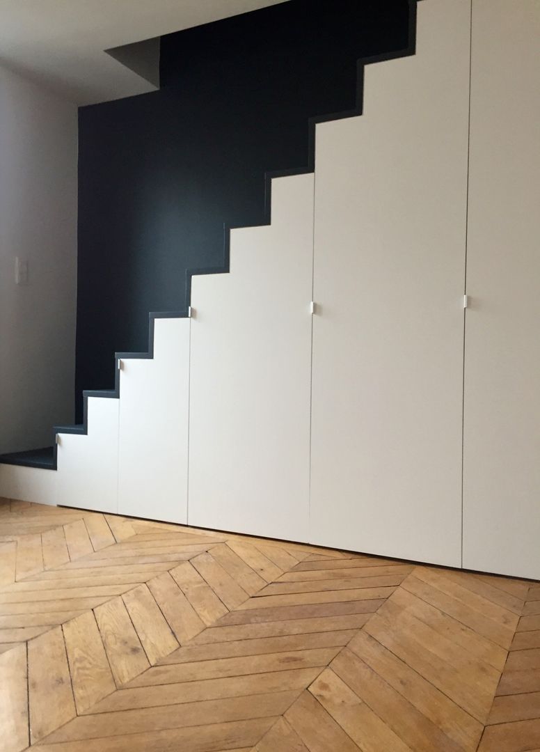 16 idées déco pour ne pas perdre d'espace sous l'escalier - Elle