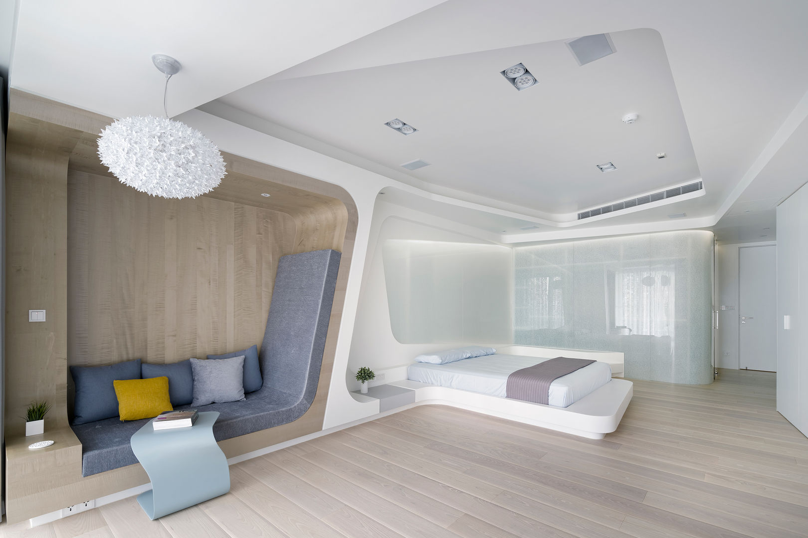 ROOM3 Nestho studio Modern Bedroom