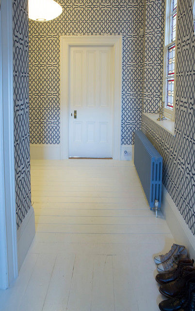 Hallway SPACIO Modern Walls and Floors Wallpaper