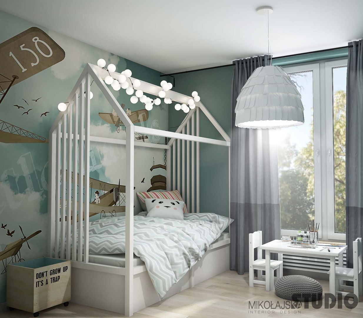 Mediolańskie klimaty, MIKOŁAJSKAstudio MIKOŁAJSKAstudio Baby room