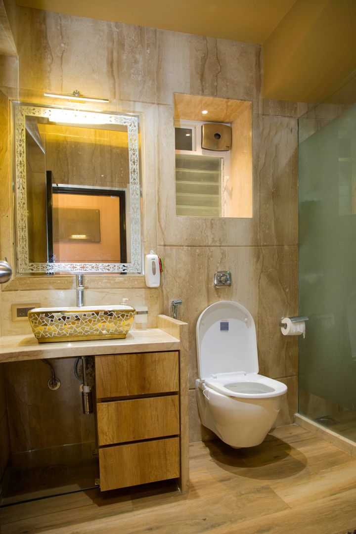 Ms. Suman, Chembur, Aesthetica Aesthetica Modern bathroom