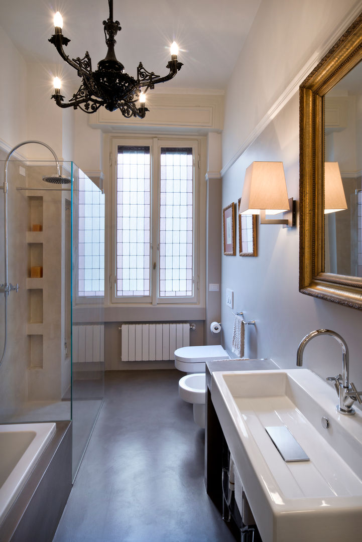 Casa a Pagano , Costa Zanibelli associati Costa Zanibelli associati Bathroom کنکریٹ